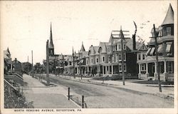 North Reading Avenue Boyertown, PA Postcard Postcard Postcard