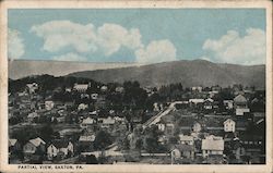 Partial View of Saxton Postcard