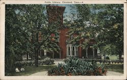 Public Library Postcard