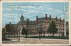 Main Building, State Normal School Chester, PA Postcard Postcard Postcard