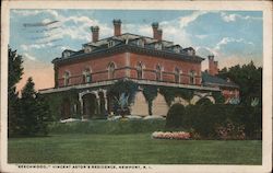 Beechwood, Vincent Astor's Residence Postcard