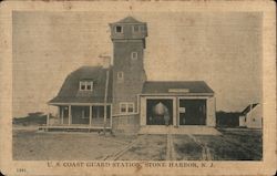U.S. Coast Guard Station Stone Harbor, NJ Postcard Postcard Postcard