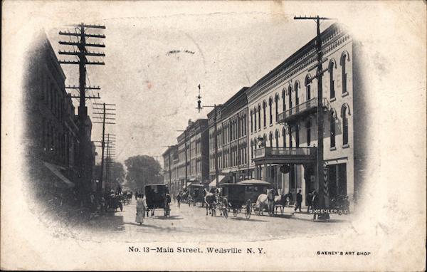 Main Street Wellsville New York