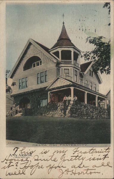 Delta Chi Fraternity Ann Arbor Michigan