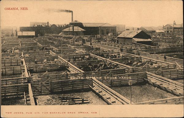 South Omaha Stock Yards Nebraska
