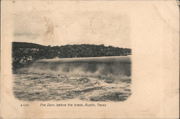 The Dam, before the break Austin Texas