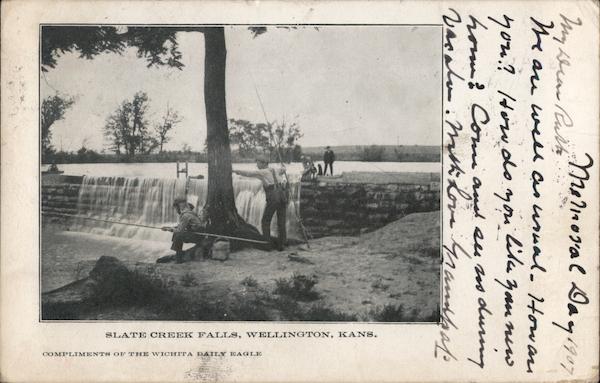 Slate Creek Falls Wellington Kansas