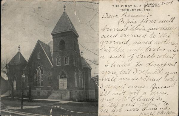 The First M.E. Church Pendleton Indiana
