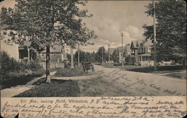 8th Ave. Looking North Whitestone New York