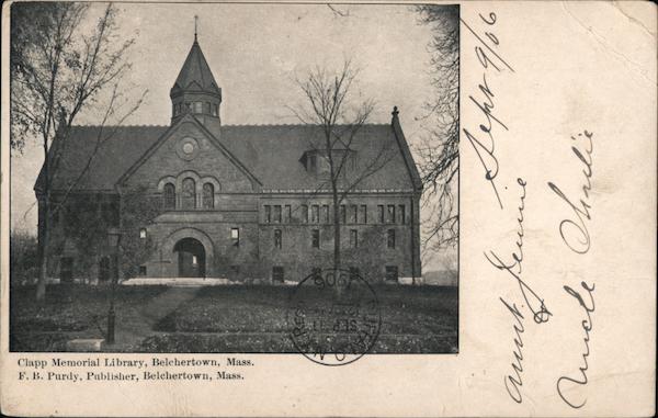 Clapp Memorial Library Belchertown Massachusetts