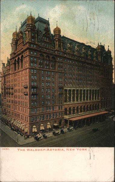 The Waldorf-Astoria New York City