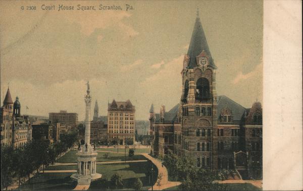 Court House Square Scranton Pennsylvania