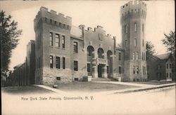 New York State Armory Postcard