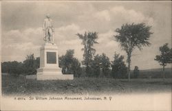 Sir William Johnson Monument Postcard