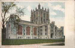 Vassar College Library Postcard