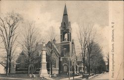 First Congregational Church Sherburne, NY Postcard Postcard Postcard