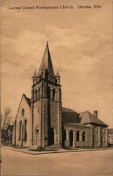 Central United Presbyterian Church Omaha, NE Postcard Postcard Postcard