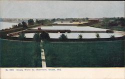 Omaha Water Co. Reservoire Nebraska Postcard Postcard Postcard
