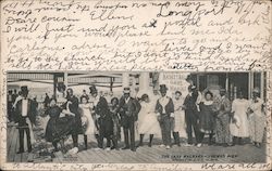 The Cake Walkers - Young's Pier Postcard