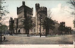 Regiment Armory N.G.N.Y. Postcard
