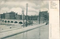 Erie Canal Aqueduct Over the Genesee River Postcard