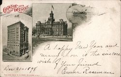 City Hall and Chamber of Commerce Postcard