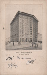 Hotel Pontchartrain Detroit, MI Postcard Postcard Postcard