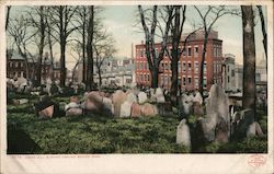 Comps Hill Burying Ground Postcard