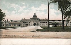 Union Passenger Station Postcard