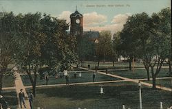 Center Square Postcard