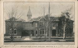 Brocton High School Postcard