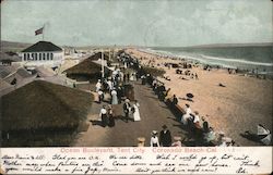 Ocean Boulevard, Tent City Coronado, CA Postcard Postcard Postcard