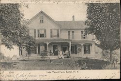 Lake Wood Farm Bethel, NY Postcard Postcard Postcard