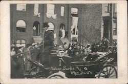 Bishop Burke & Mgr. Swift Postcard