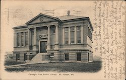 Free Public Library Postcard