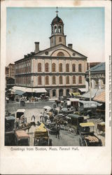 Faneuil Hall Postcard