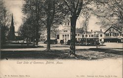 East Side of Common Postcard