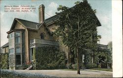 Milburn House, Where President McKinley Died Sept 14th, 1901 Postcard