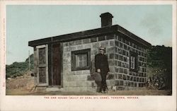 The Can House (Built of Coal Oil Cans) Postcard