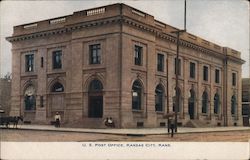 U.S. Post Office Kansas City, KS Postcard Postcard Postcard