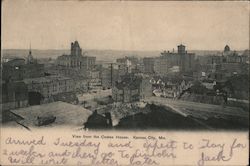 View from the Coates House Kansas City, MO Postcard Postcard Postcard