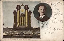Great Tabernacle Organ Postcard