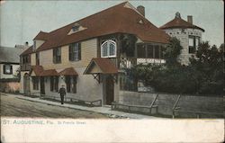 St. Francis Street Postcard