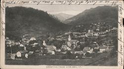 Scenic View Postcard