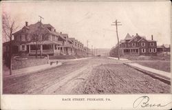 Race Street Perkasie, PA Postcard Postcard Postcard