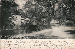 Eilenbergers Mills North Water Gap, PA Postcard Postcard Postcard
