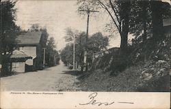 Toll House on Montgomery Pike Postcard
