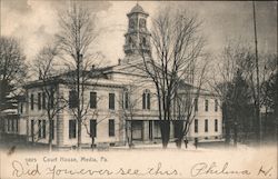 Delaware County Court House Media, PA Postcard Postcard Postcard