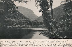 On the Upper Delaware Delaware Water Gap, PA Postcard Postcard Postcard