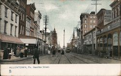 Hamilton Street Allentown, PA Postcard Postcard Postcard